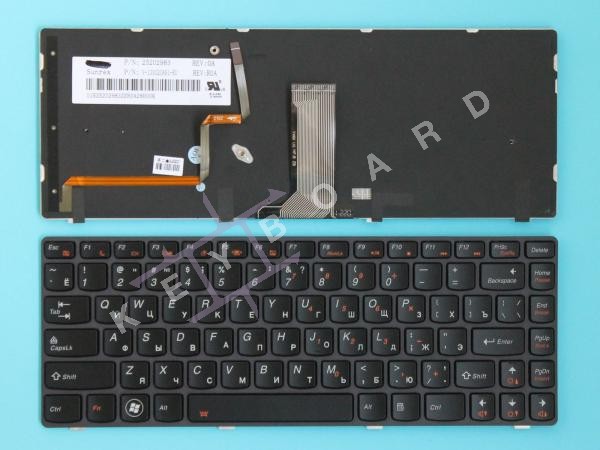 Клавіатура до ноутбука Lenovo Ideapad Y480